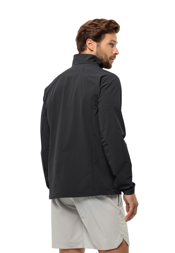 Black Men Jack Wolfskin Prelight Jackets | 78902949