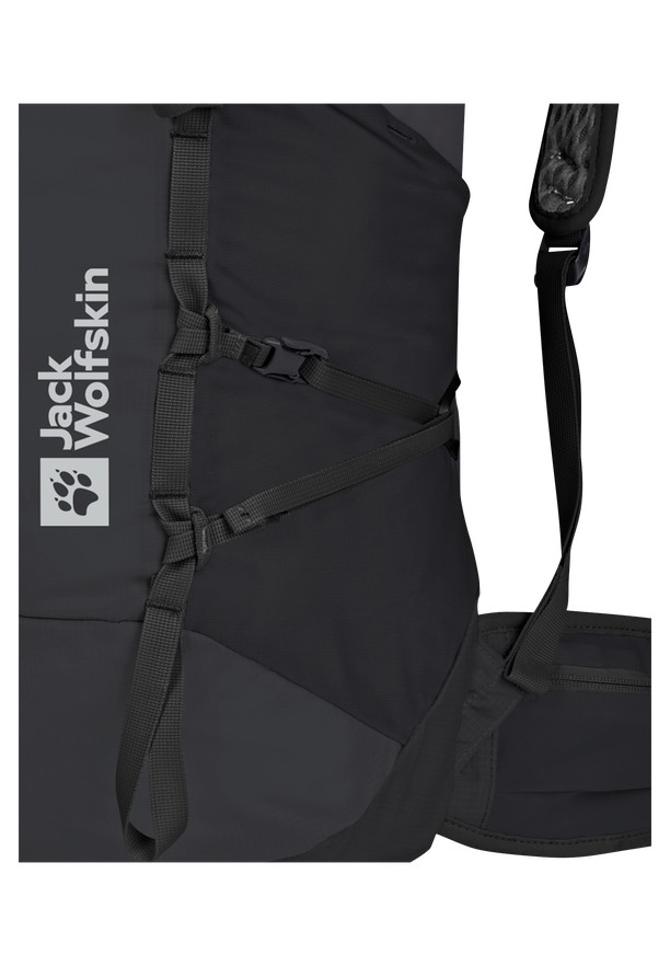 Black Men Jack Wolfskin Prelight Shape 25 Hiking Backpack | 41939188