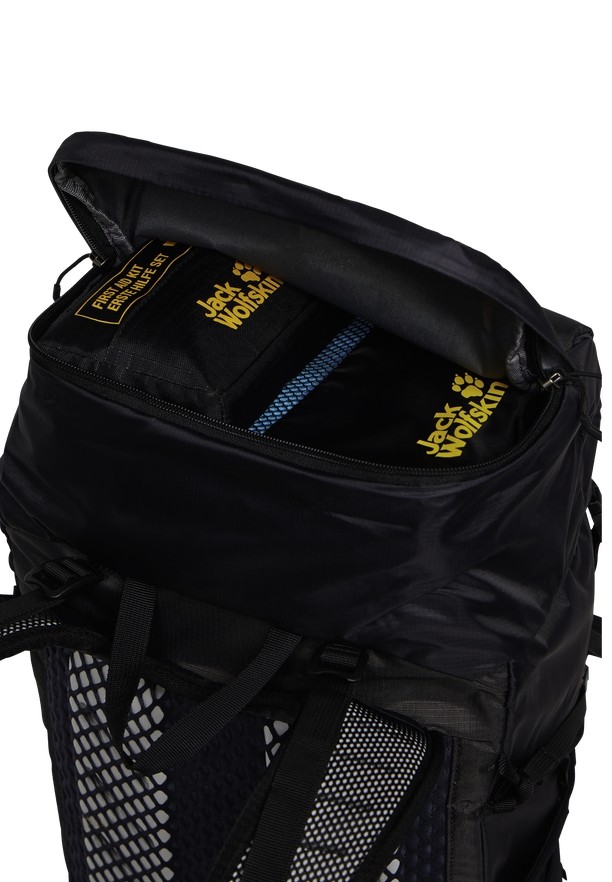 Black Men Jack Wolfskin Prelight Shape 25 Hiking Backpack | 41939188
