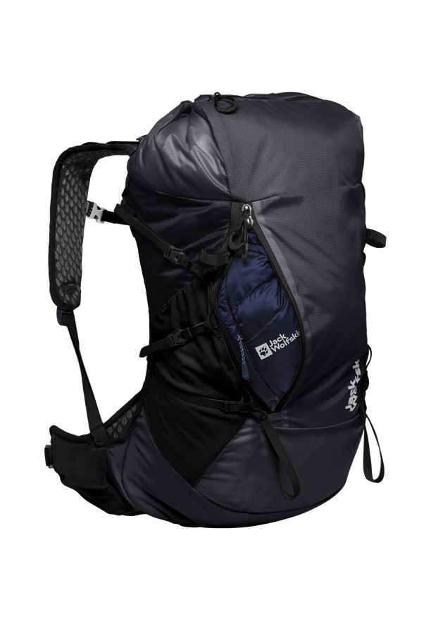 Black Men Jack Wolfskin Prelight Vent 20 Hiking Backpack | 19400064