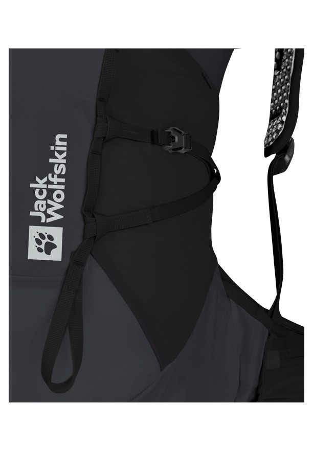 Black Men Jack Wolfskin Prelight Vent 20 Hiking Backpack | 19400064