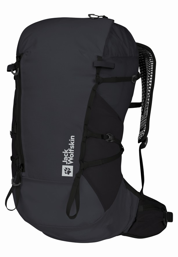 Black Men Jack Wolfskin Prelight Vent 20 Hiking Backpack | 19400064