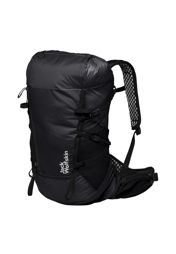Black Men Jack Wolfskin Prelight Vent 20 Hiking Backpack | 19400064