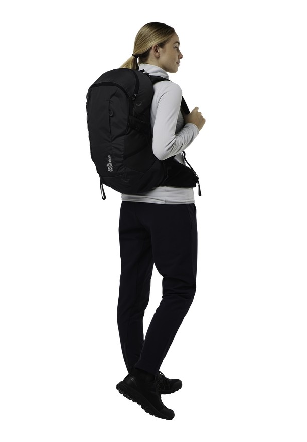 Black Men Jack Wolfskin Prelight Vent 25 S-l Hiking Backpack | 25200958