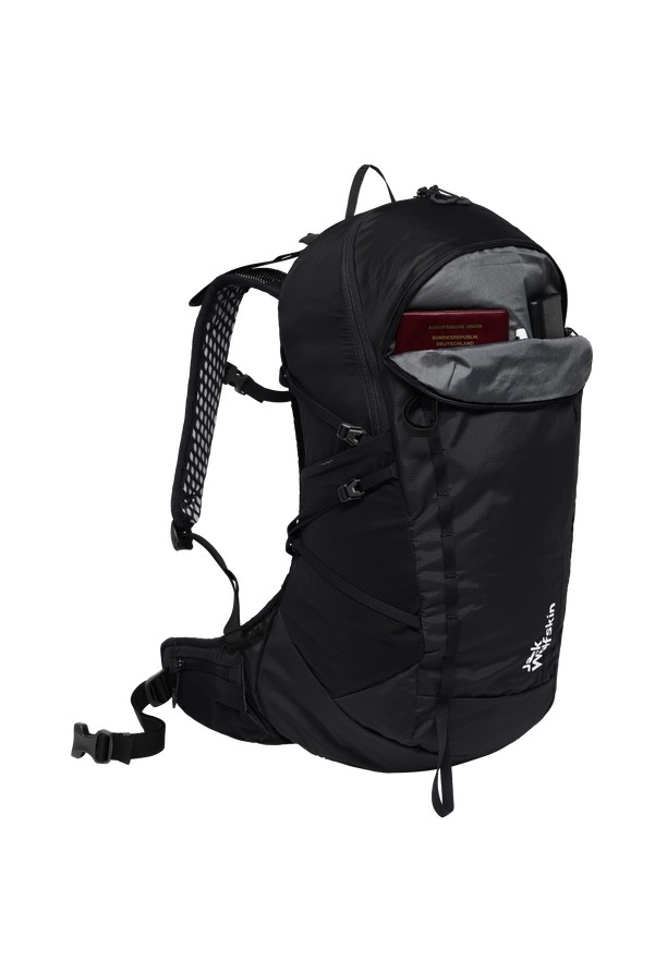 Black Men Jack Wolfskin Prelight Vent 25 S-l Hiking Backpack | 25200958