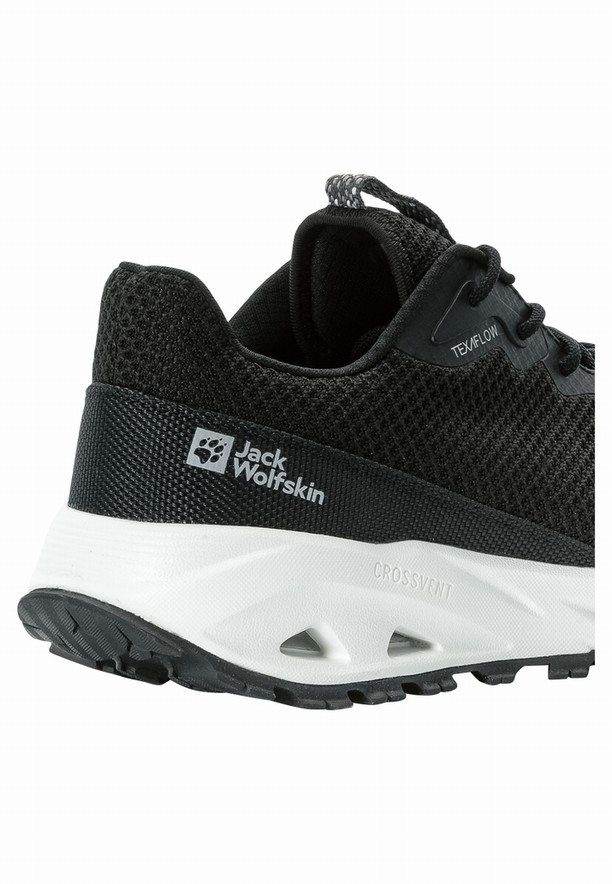 Black Men Jack Wolfskin Prelight Vent Low Hiking Shoes | 63160110