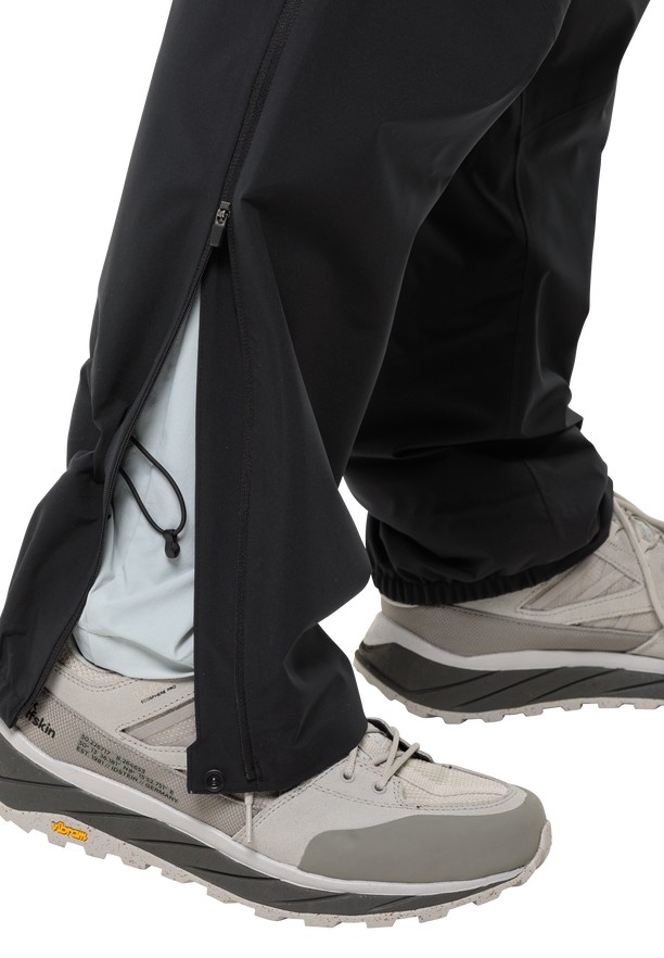 Black Men Jack Wolfskin Rainy Days 3l Pants | 93938357