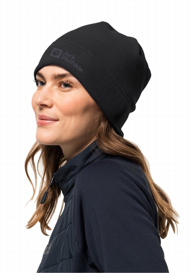 Black Men Jack Wolfskin Real Stuff Beanie | 32378211