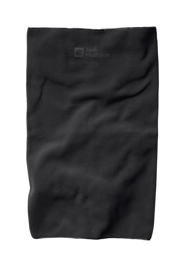 Black Men Jack Wolfskin Real Stuff Loop Neck Warmer | 81918336