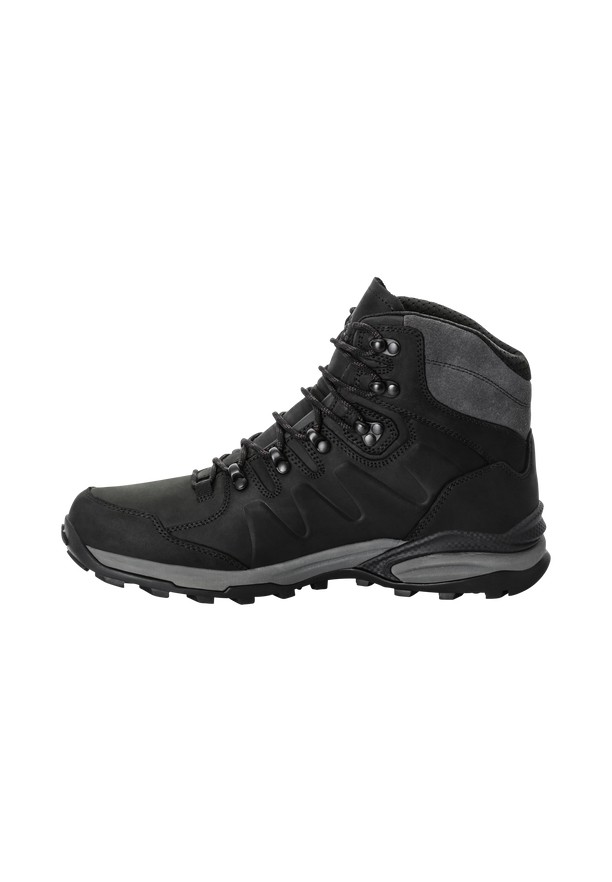 Black Men Jack Wolfskin Refugio Prime Texapore Mid Hiking Shoes | 38891792