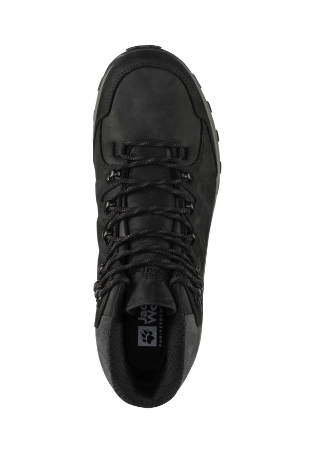 Black Men Jack Wolfskin Refugio Prime Texapore Mid Hiking Shoes | 38891792