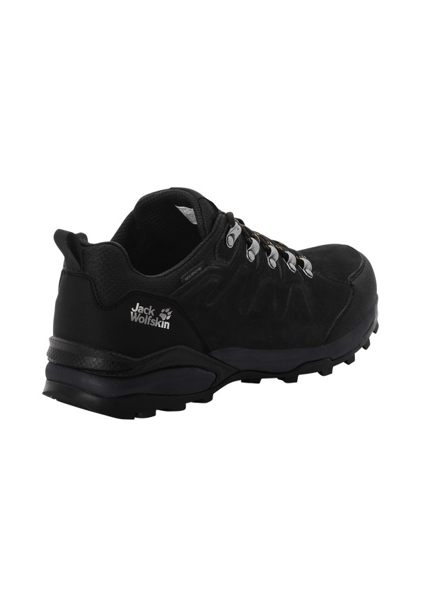 Black Men Jack Wolfskin Refugio Texapore Low Hiking Shoes | 83791472