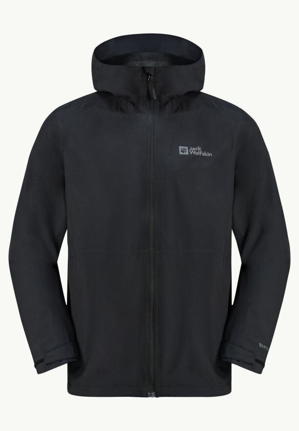 Black Men Jack Wolfskin Robury 2l Rain Jackets | 18239359