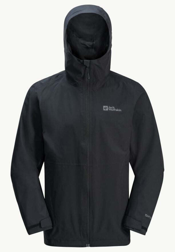 Black Men Jack Wolfskin Robury 2l Rain Jackets | 18239359