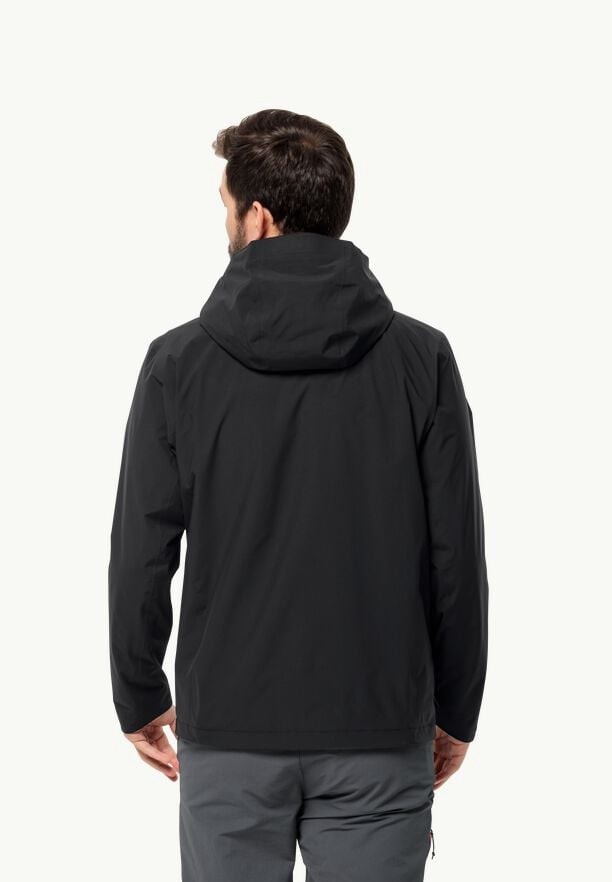 Black Men Jack Wolfskin Robury 2l Rain Jackets | 18239359