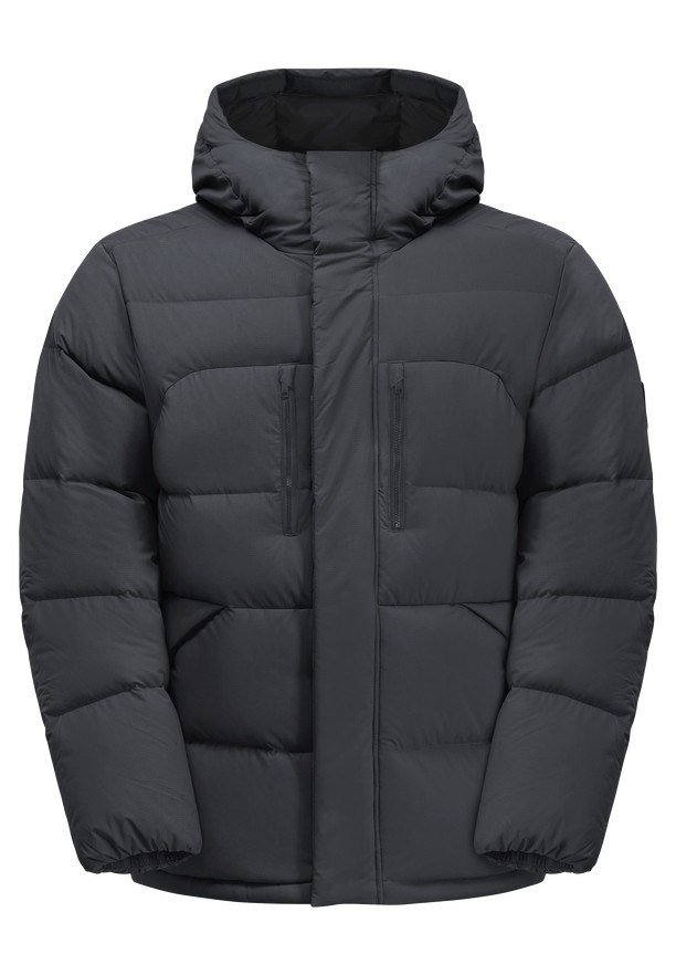 Black Men Jack Wolfskin Roemertor Down Jackets | 23089374