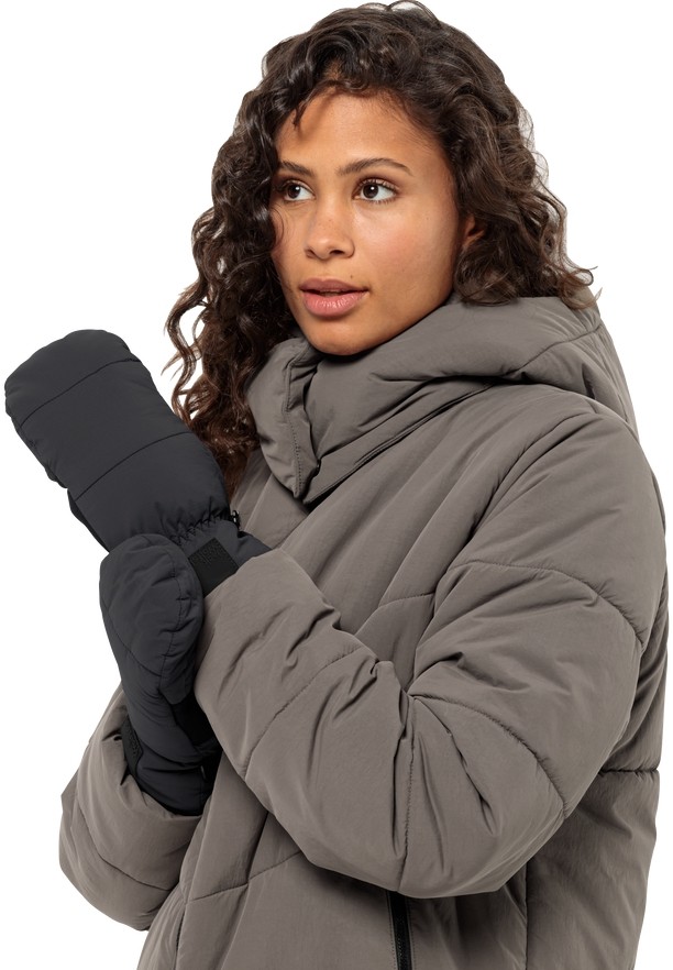 Black Men Jack Wolfskin Roemertor Mittens | 75646021