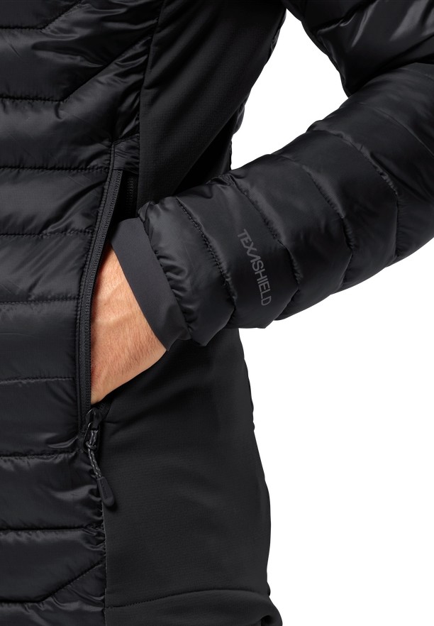 Black Men Jack Wolfskin Routeburn Pro Ins Jackets | 30490055