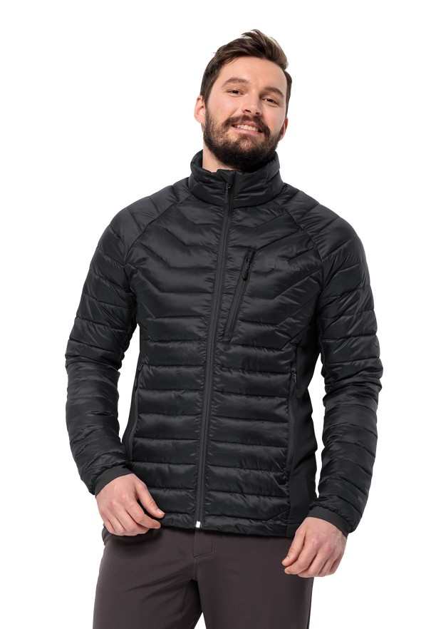 Black Men Jack Wolfskin Routeburn Pro Ins Jackets | 30490055