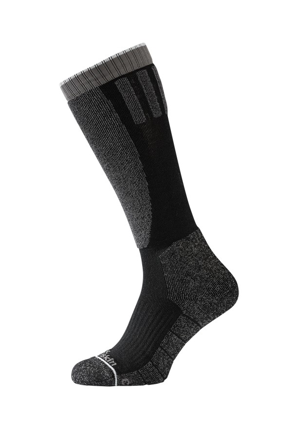 Black Men Jack Wolfskin Ski Merino H C Socks | 10281146