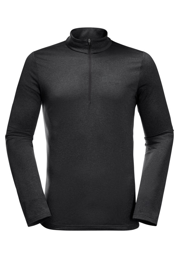 Black Men Jack Wolfskin Skyhermal Hz T Shirts | 22946667