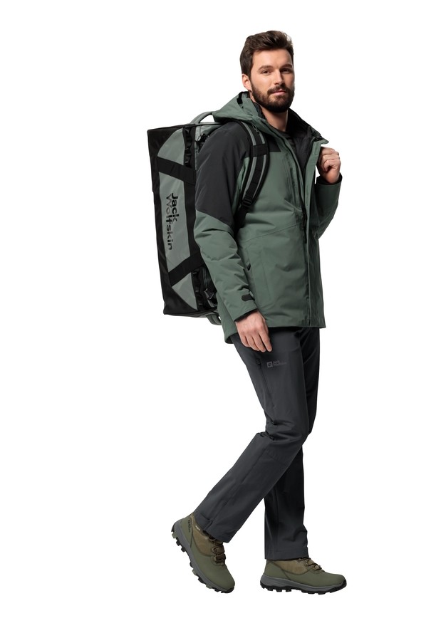 Black Men Jack Wolfskin Skyhermal L/s T Shirts | 76888975