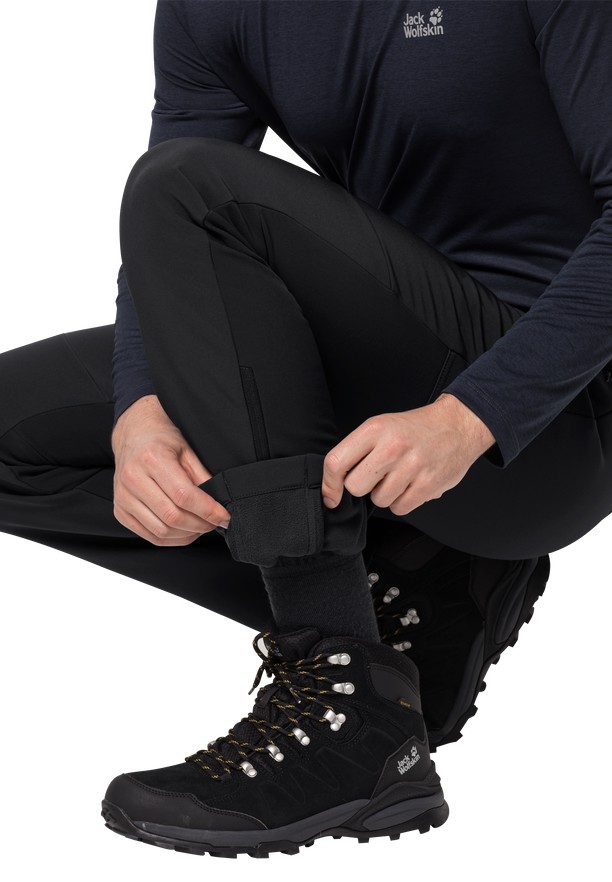 Black Men Jack Wolfskin Stollberg Hiking Pants | 14746346