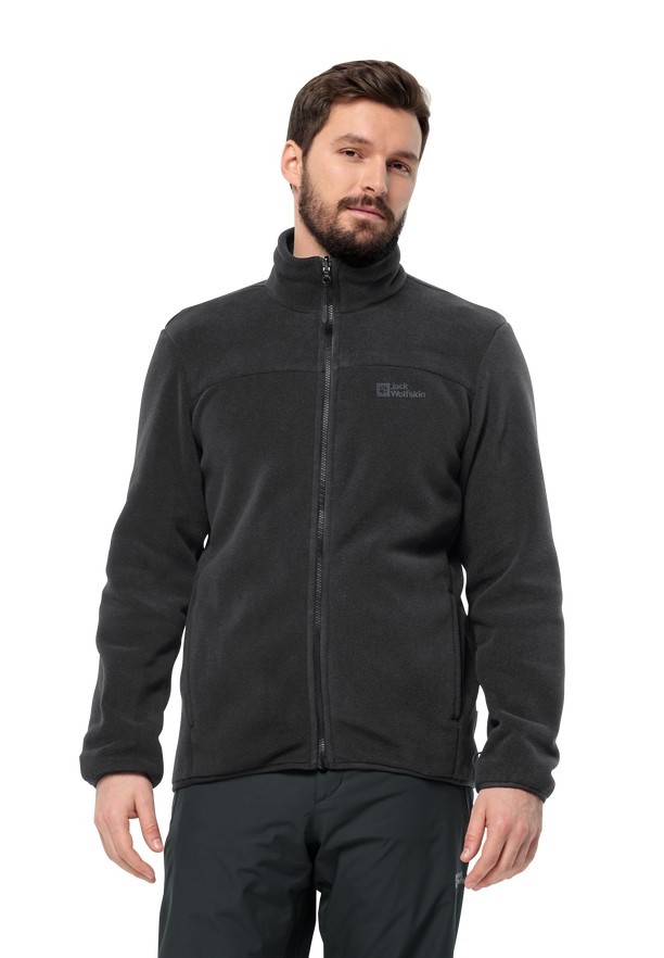 Black Men Jack Wolfskin Taubenberg 3in1 Jackets | 65170890