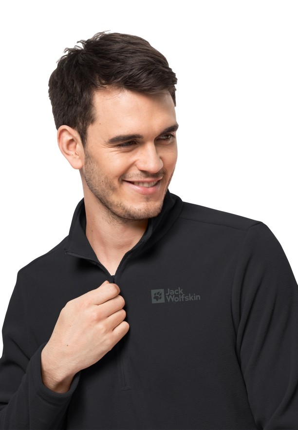 Black Men Jack Wolfskin Taunus Hz Jumpers | 82993214