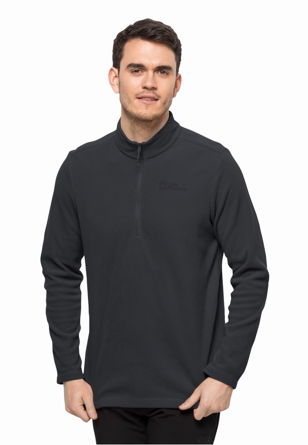 Black Men Jack Wolfskin Taunus Hz Jumpers | 52933725