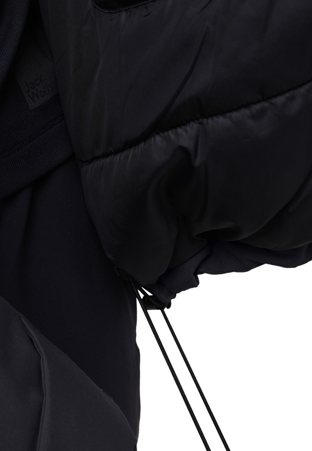 Black Men Jack Wolfskin Tempeltor Rain Jackets | 47355302