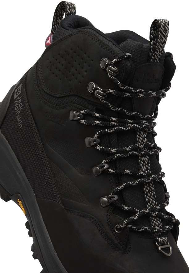 Black Men Jack Wolfskin Terraquest Arctic Texapore Mid Hiking Shoes | 44008204