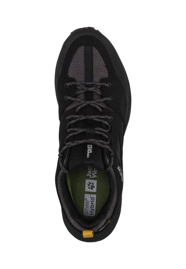 Black Men Jack Wolfskin Terraquest Texapore Low Hiking Shoes | 40254445