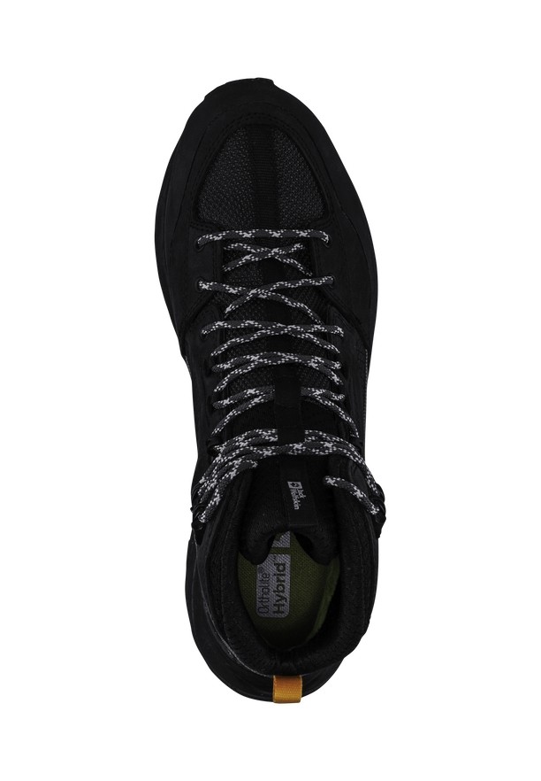 Black Men Jack Wolfskin Terraquest Texapore Mid Hiking Shoes | 19598603