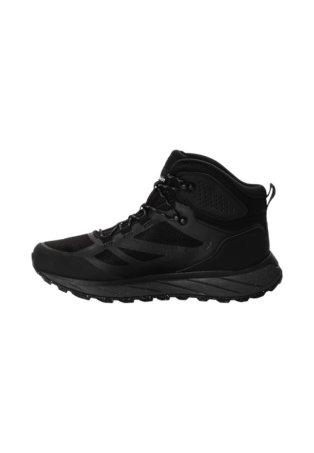 Black Men Jack Wolfskin Terraventure Texapore Mid Hiking Shoes | 35381746