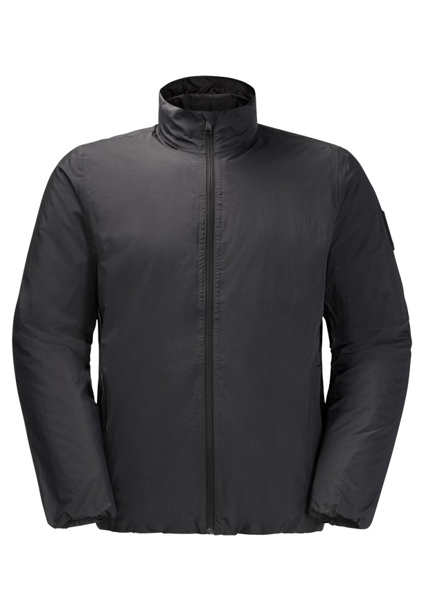 Black Men Jack Wolfskin Textor Rain Jackets | 72787822