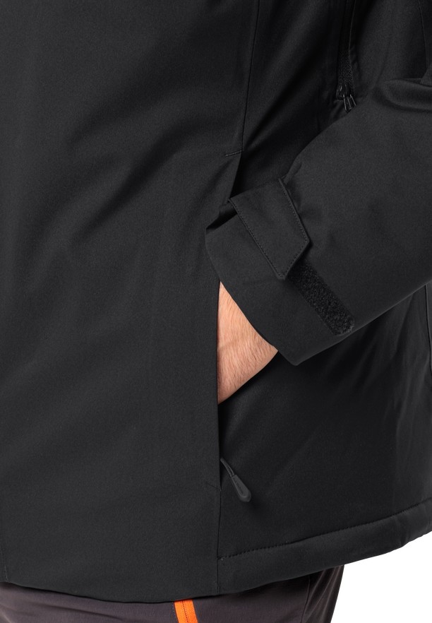 Black Men Jack Wolfskin Troposphere Ins Winter Jackets | 90492314