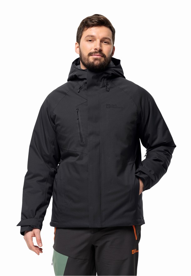 Black Men Jack Wolfskin Troposphere Ins Winter Jackets | 90492314