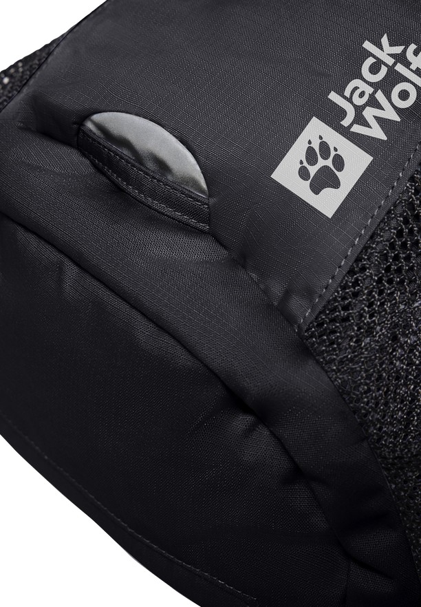 Black Men Jack Wolfskin Velocity 12 Bike Backpack | 75762194