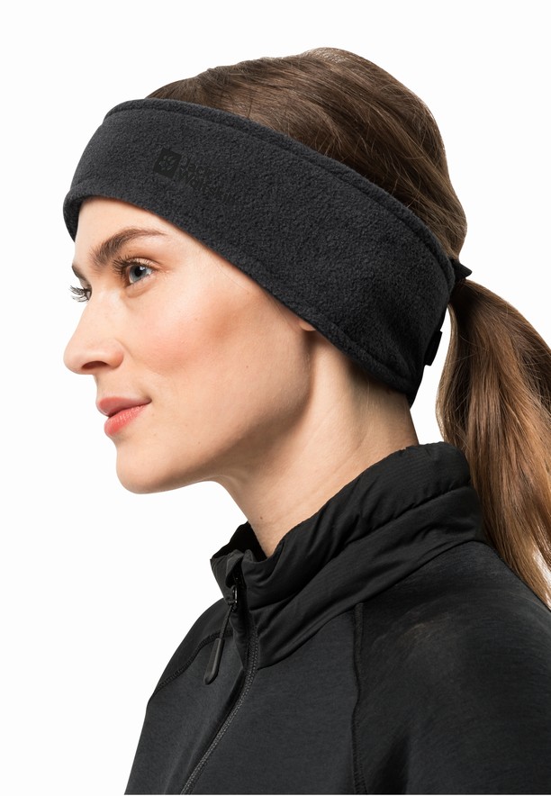 Black Men Jack Wolfskin Vertigo Headband | 55563227