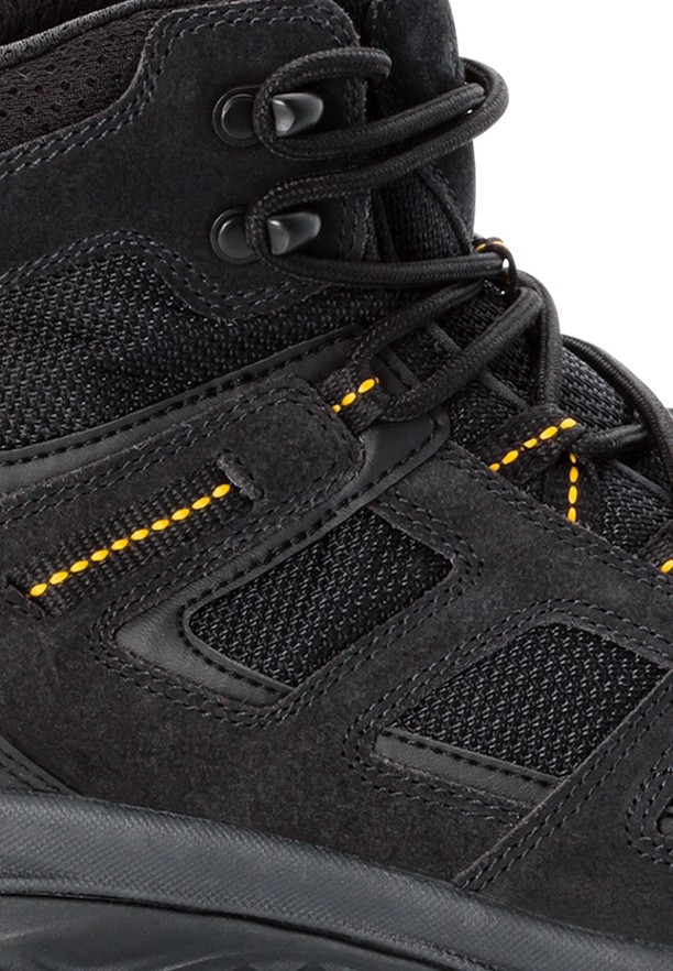Black Men Jack Wolfskin Vojo 3 Texapore Mid Hiking Shoes | 16829964