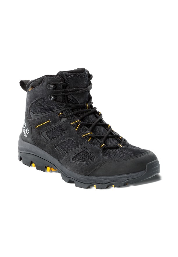 Black Men Jack Wolfskin Vojo 3 Texapore Mid Hiking Shoes | 16829964