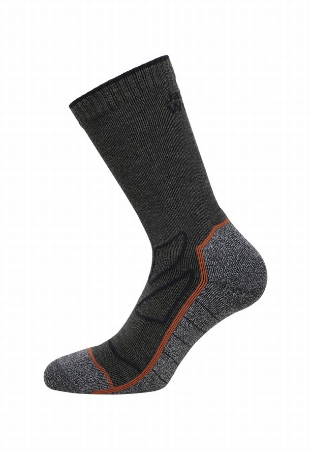 Black Men Jack Wolfskin Vojo Cl C Socks | 29158136