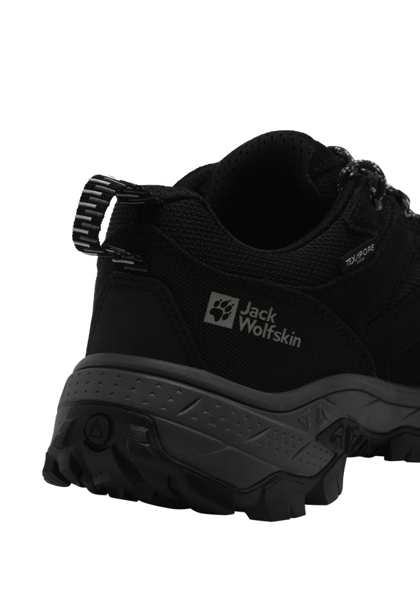 Black Men Jack Wolfskin Vojo Tour Texapore Low Hiking Shoes | 83022224