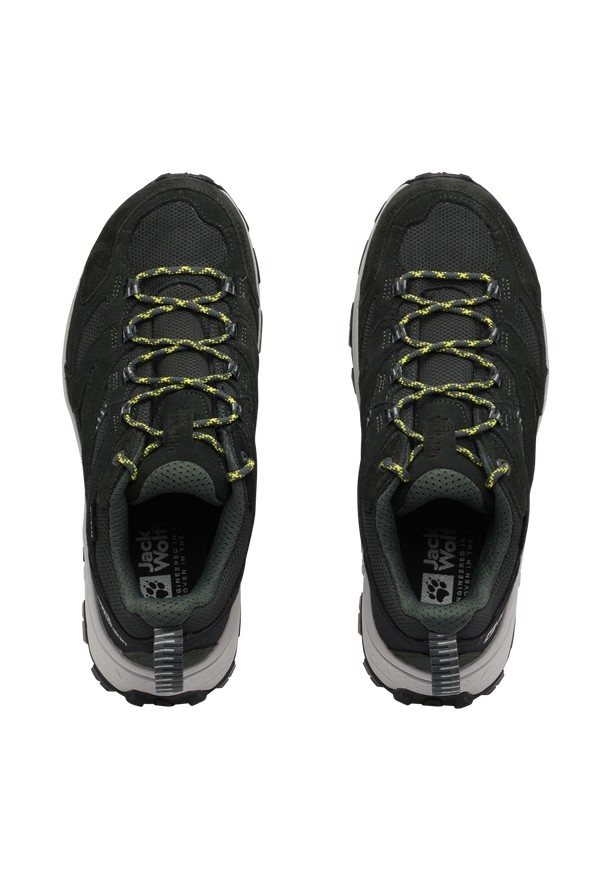 Black Men Jack Wolfskin Vojo Tour Texapore Low Hiking Shoes | 50416232