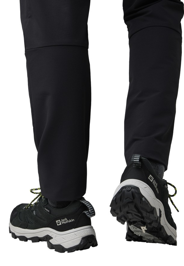 Black Men Jack Wolfskin Vojo Tour Texapore Low Hiking Shoes | 50416232