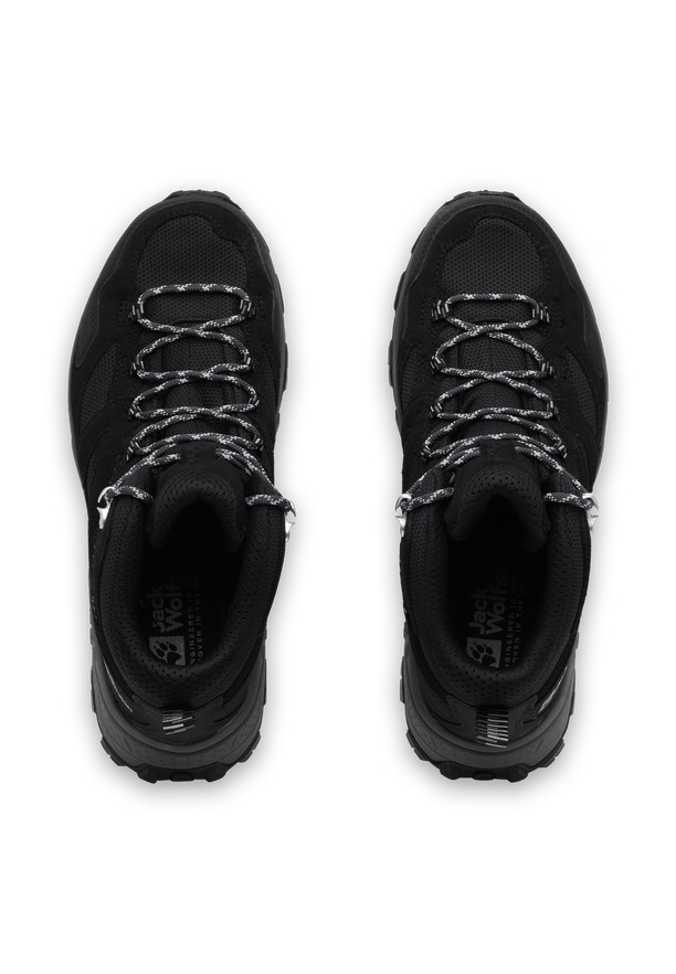 Black Men Jack Wolfskin Vojo Tour Texapore Mid Hiking Shoes | 34580261