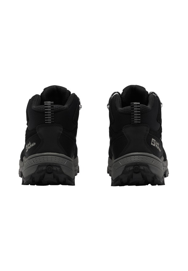 Black Men Jack Wolfskin Vojo Tour Texapore Mid Hiking Shoes | 34580261