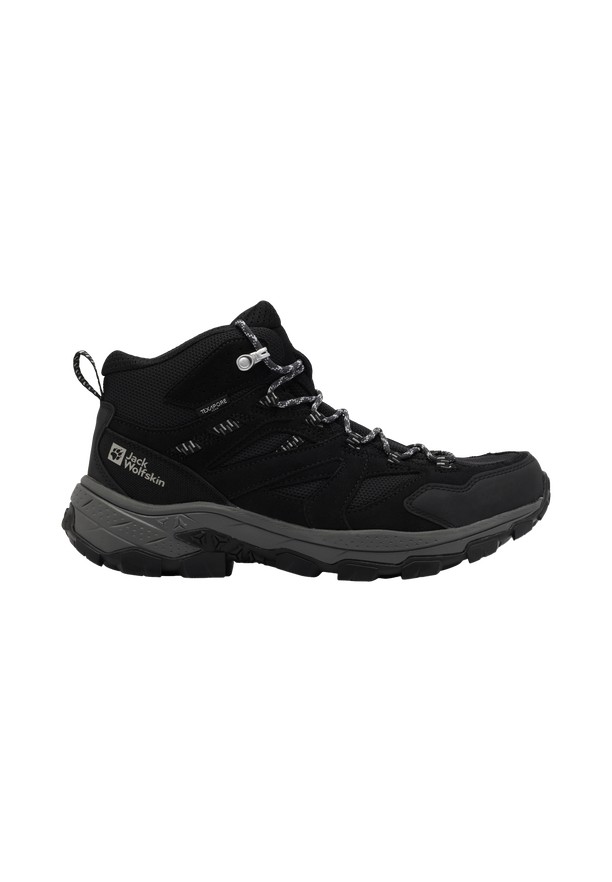 Black Men Jack Wolfskin Vojo Tour Texapore Mid Hiking Shoes | 34580261