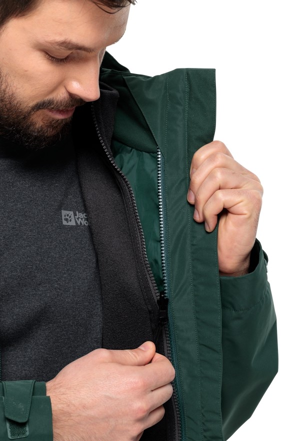 Black Men Jack Wolfskin Waldsteig Fz Vest | 87857371